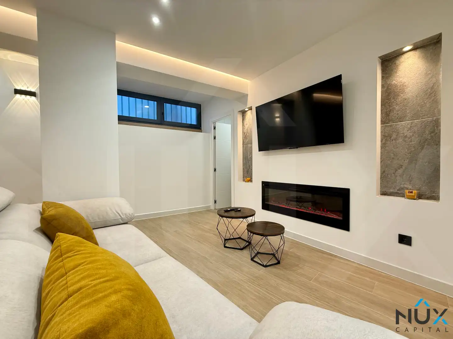 Sala de estar de Piso en venta en Cullera con Aire acondicionado, Calefacción y Amueblado