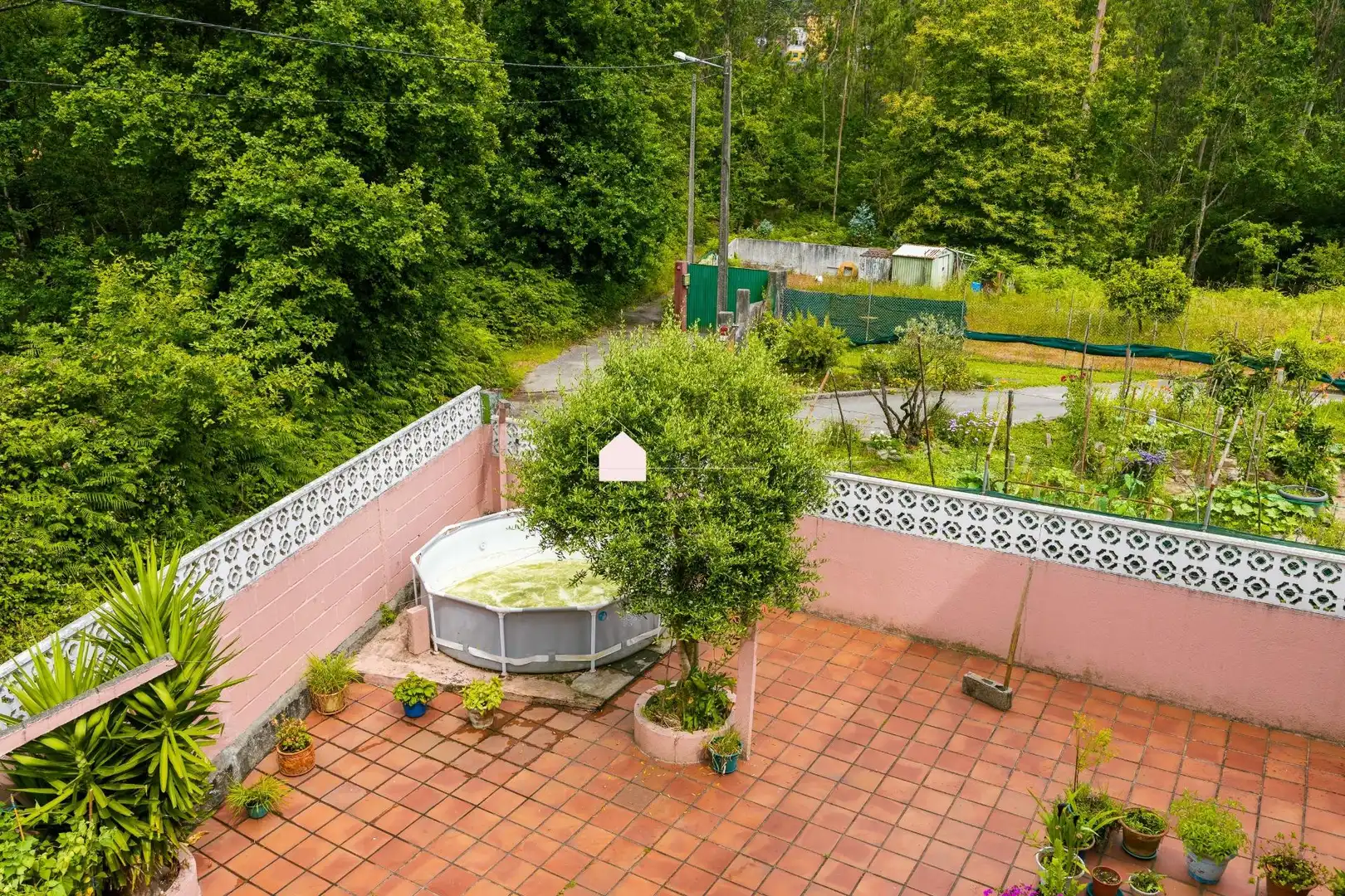 Terraza de Casa o chalet en venta en Gondomar con Calefacción, Jardín privado y Trastero