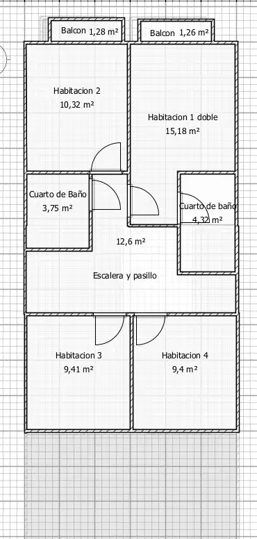 Einfamilien-Reihenhaus zum Verkauf in Rocafort mit Klimaanlage, Heizung und Privatgarten