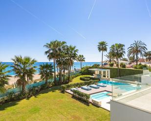 Garden of House or chalet to rent in Marbella  with Air Conditioner, Heating and Private garden