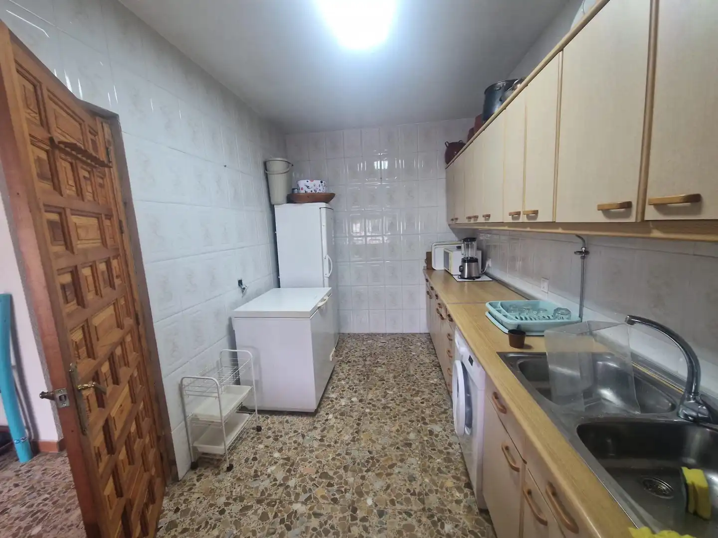 Cuina de Casa o xalet en venda en Numancia de la Sagra amb Calefacció, Jardí privat i Traster