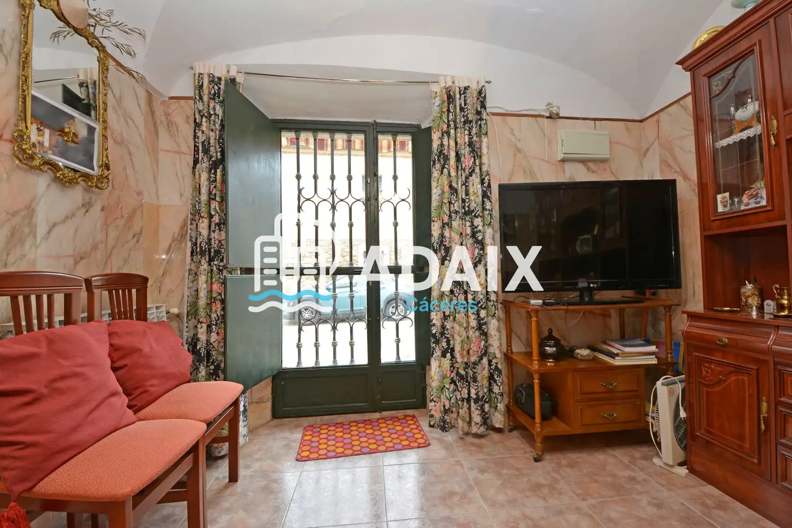 Jardín de Casa adosada en venta en Aldea del Cano con Calefacción, Terraza y Trastero