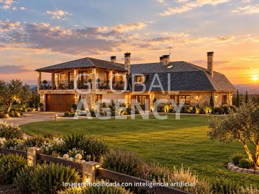 Detached house with balcony for sale in Villalba Pueblo