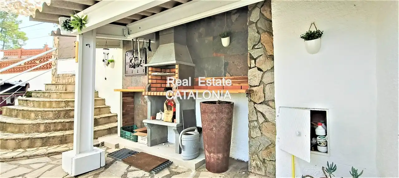 Terrassa de Casa o xalet en venda en Lloret de Mar amb Aire condicionat, Calefacció i Jardí privat