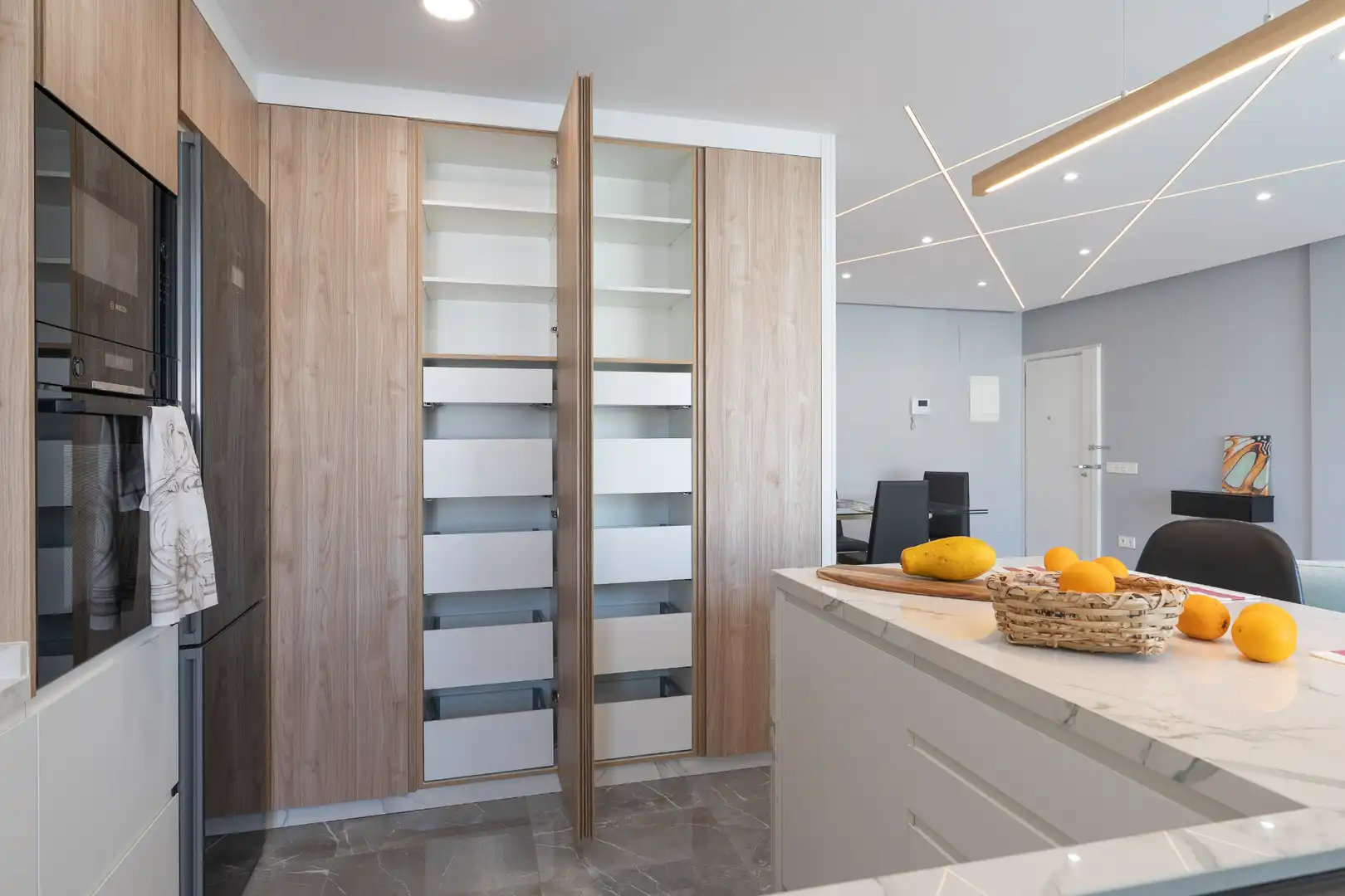 Kitchen of Flat for rent in Santa Cruz de Tenerife  with Furnished, Oven and Washing machine