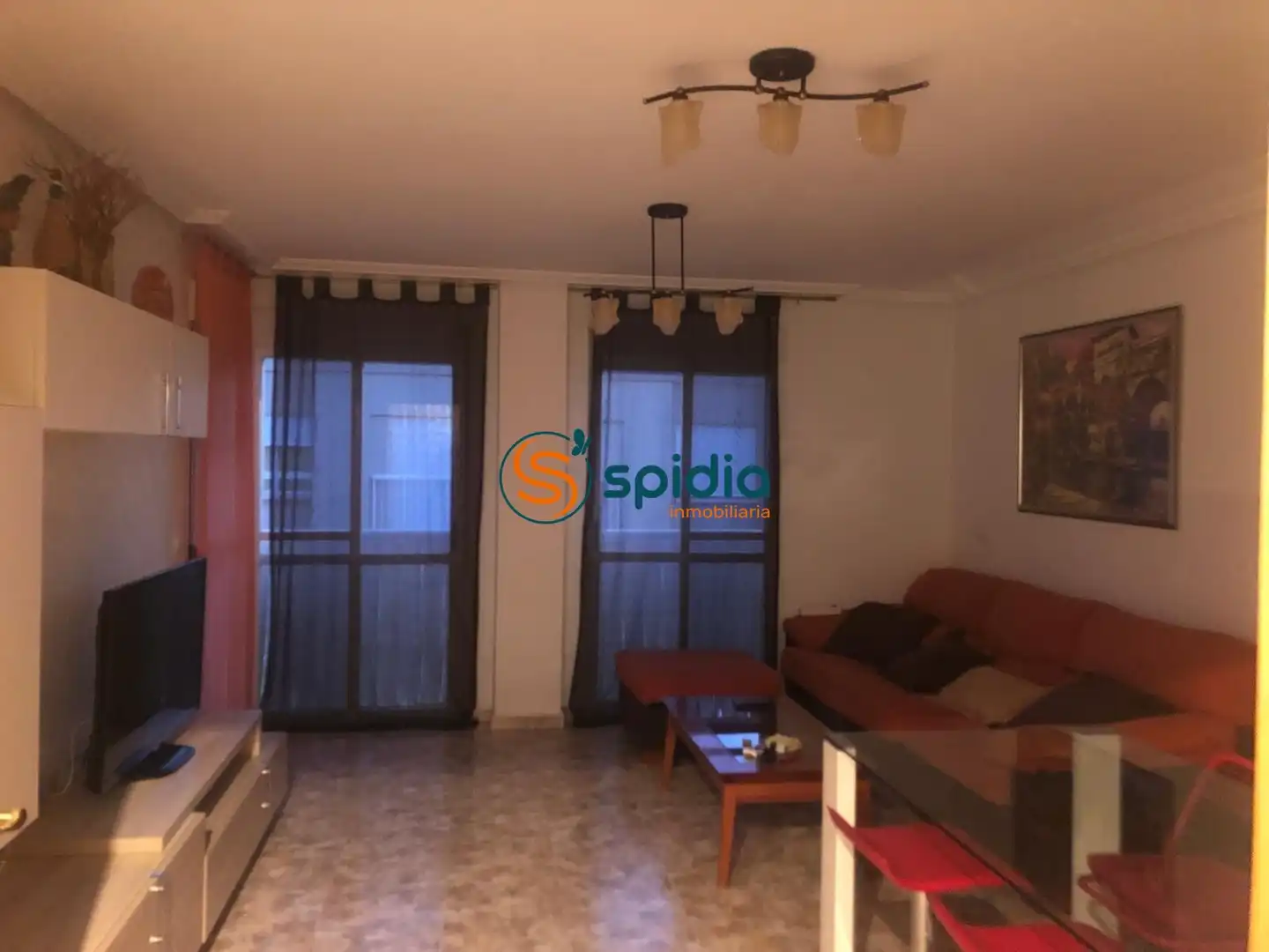Sala de estar de Piso en venta en Águilas con Aire acondicionado, Trastero y Amueblado