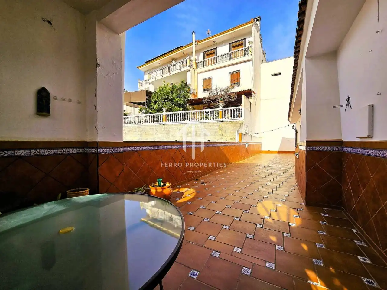 Vista exterior de Casa o xalet en venda en Algarinejo amb Aire condicionat i Terrassa