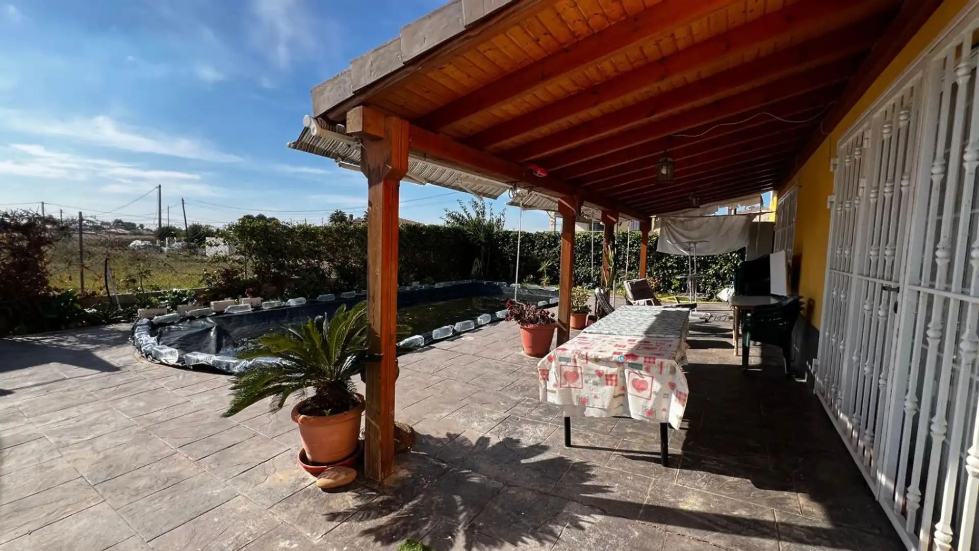 Terraza de Casa o chalet en venta en Castellón de la Plana / Castelló de la Plana con Terraza, Trastero y Piscina