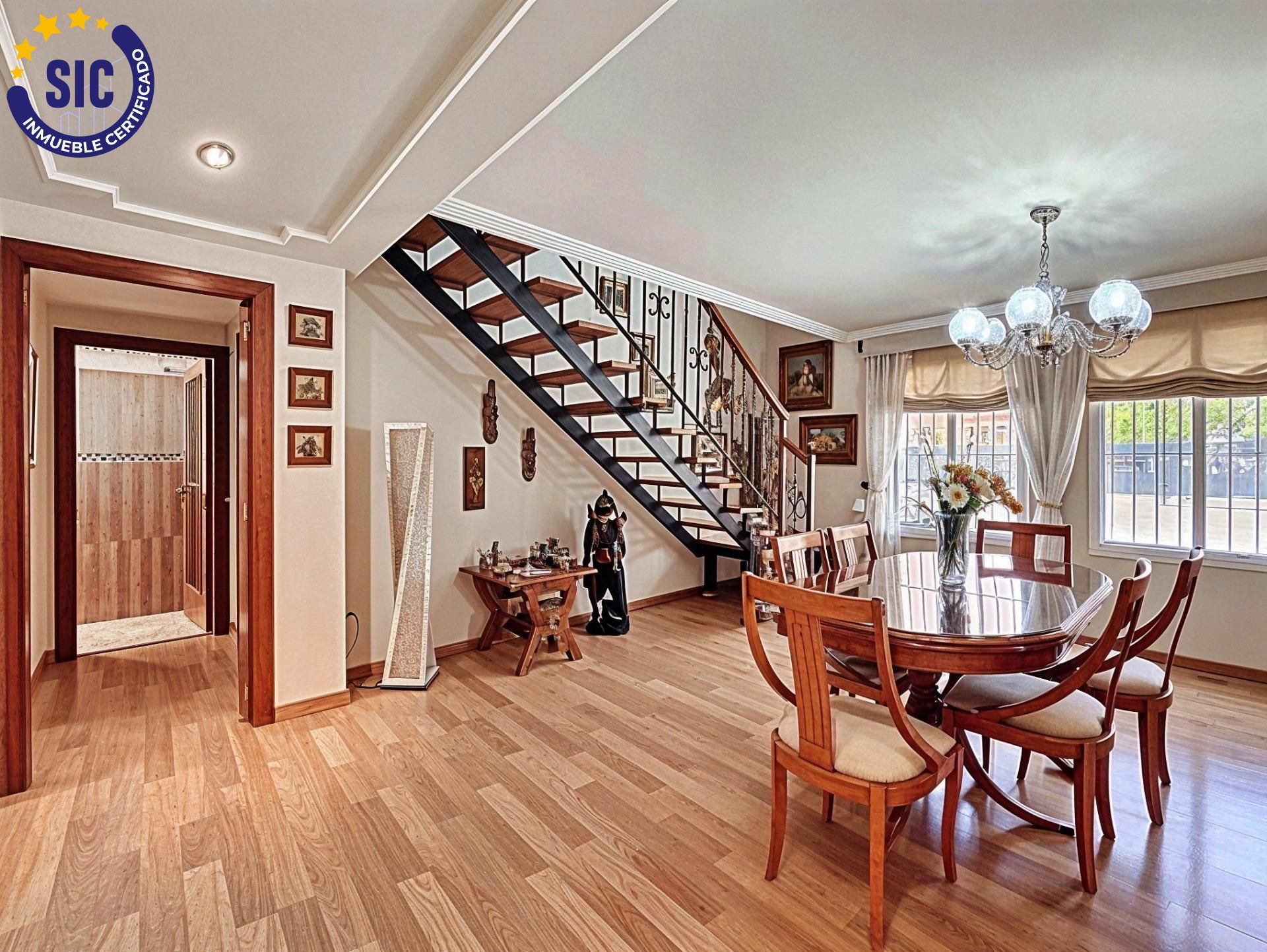 Dining room of Duplex for sale in  Valencia Capital  with Air Conditioner and Balcony