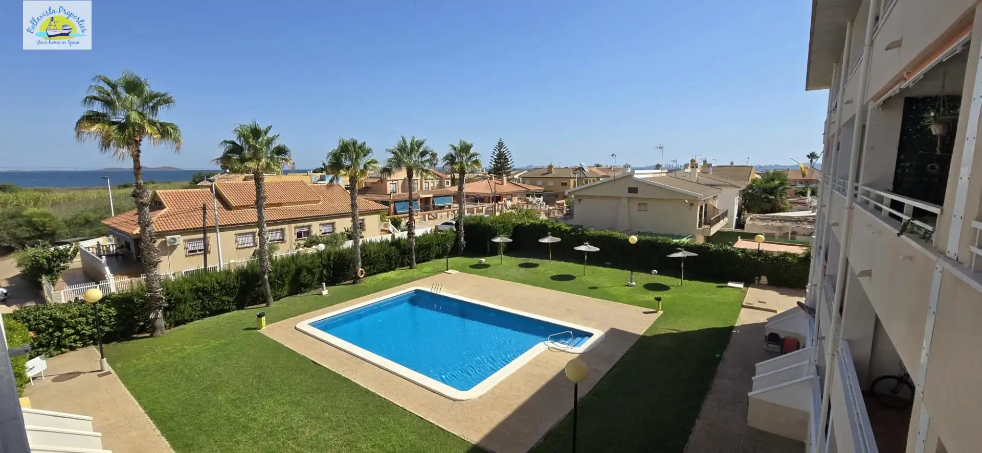 Piscina de Apartament en venda en Cartagena amb Moblat, Balcó i Alarma