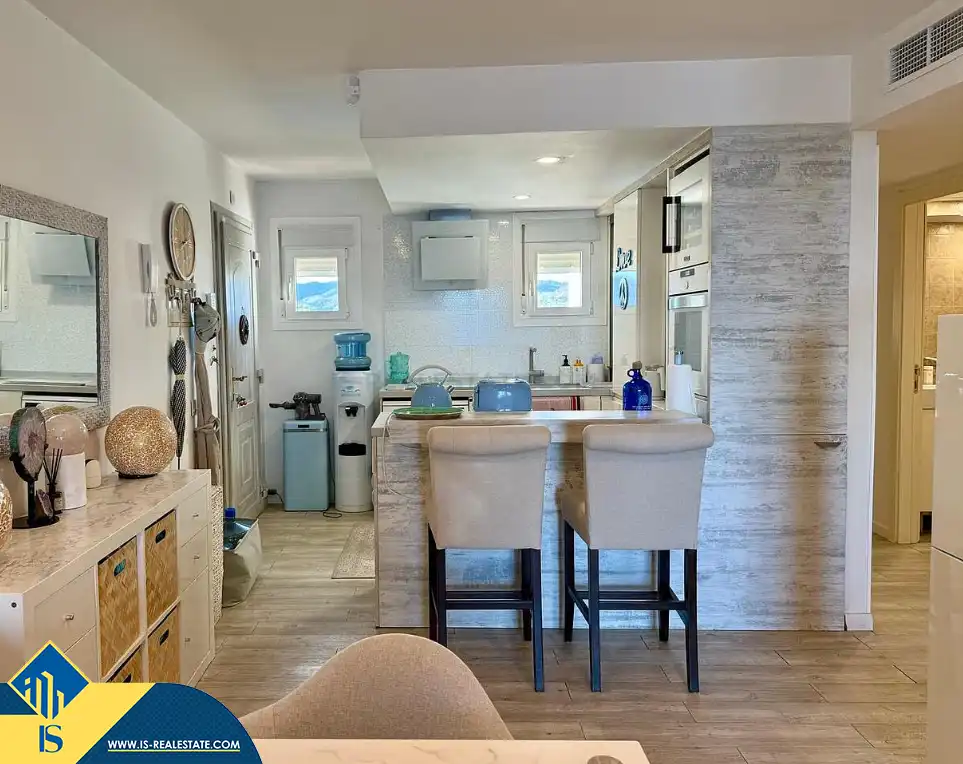Cocina de Ático en venta en Sant Josep de sa Talaia con Terraza, Amueblado y Piscina comunitaria