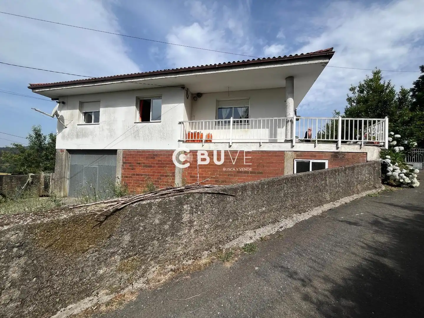 Vista exterior de Casa o xalet en venda en Cerceda