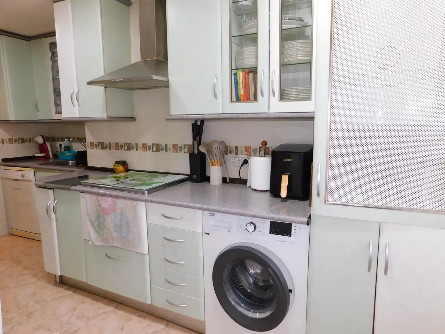 Kitchen of Flat for sale in Fuenlabrada  with Heating and Terrace