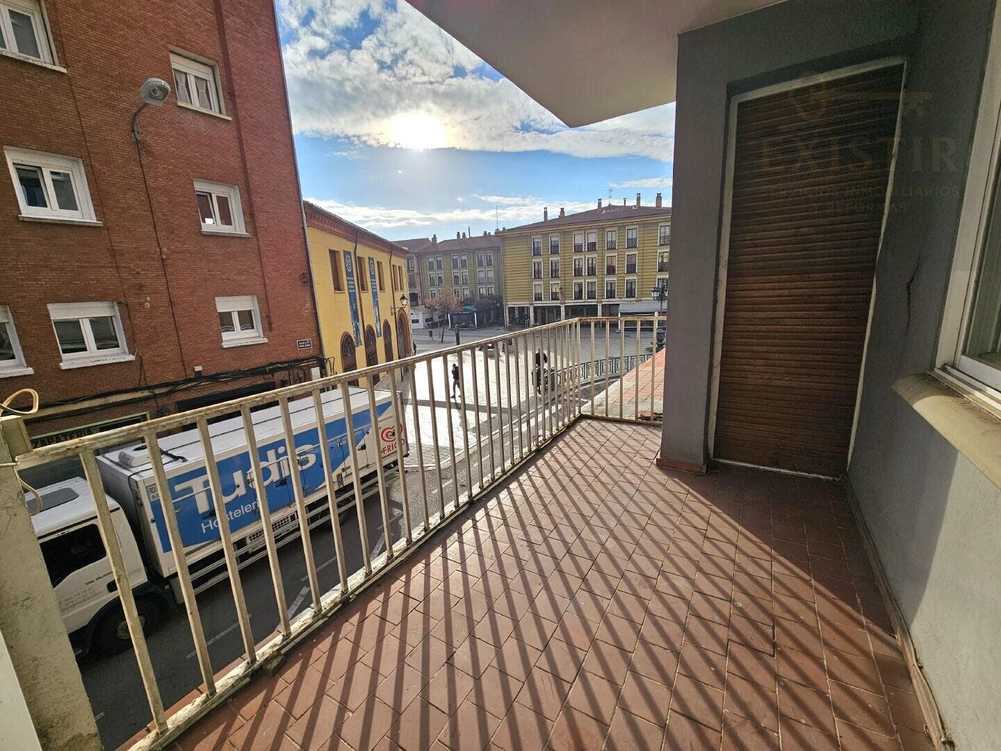 Vista exterior de Piso en venta en Palencia Capital