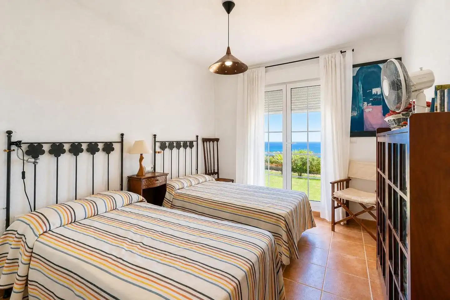 Bedroom of Houses for sale in Santa Pola  with Air Conditioner, Private garden and Terrace
