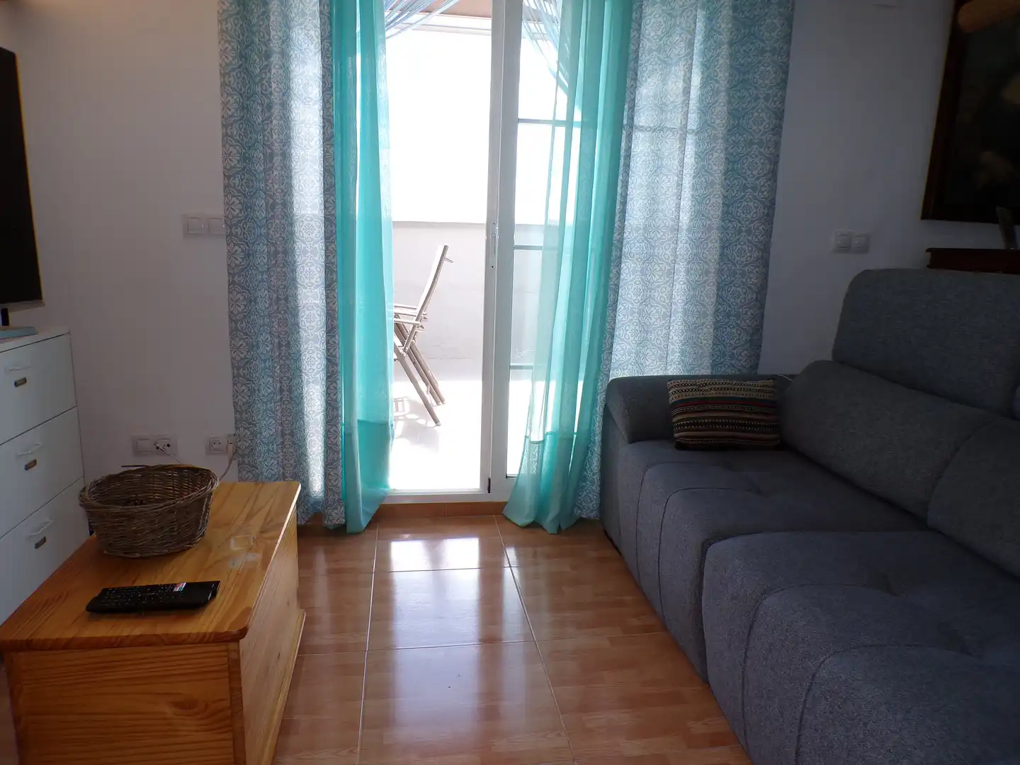 Wohnzimmer von Wohnungen zum Verkauf in Cullera mit Terrasse, Möbliert und Ofen