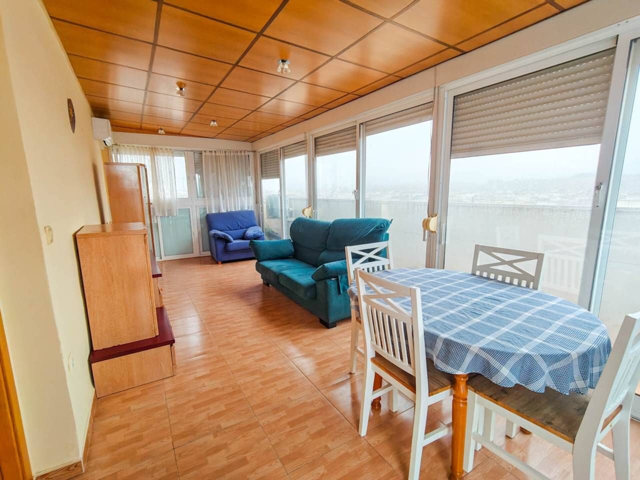 Living room of Flat for sale in Alicante / Alacant  with Heating and Terrace