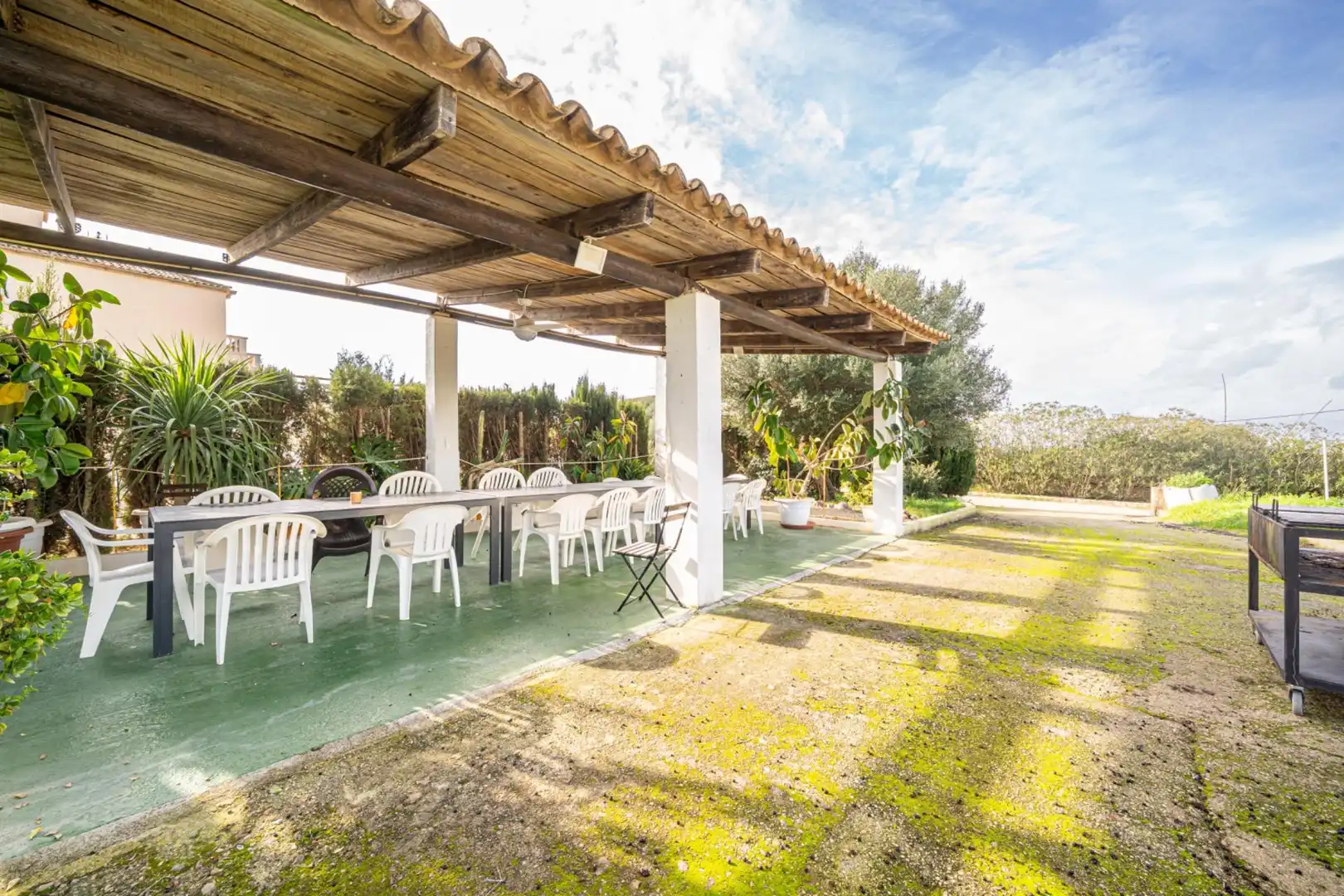 Terraza de Casa o chalet en venta en  Palma de Mallorca con Aire acondicionado, Calefacción y Jardín privado