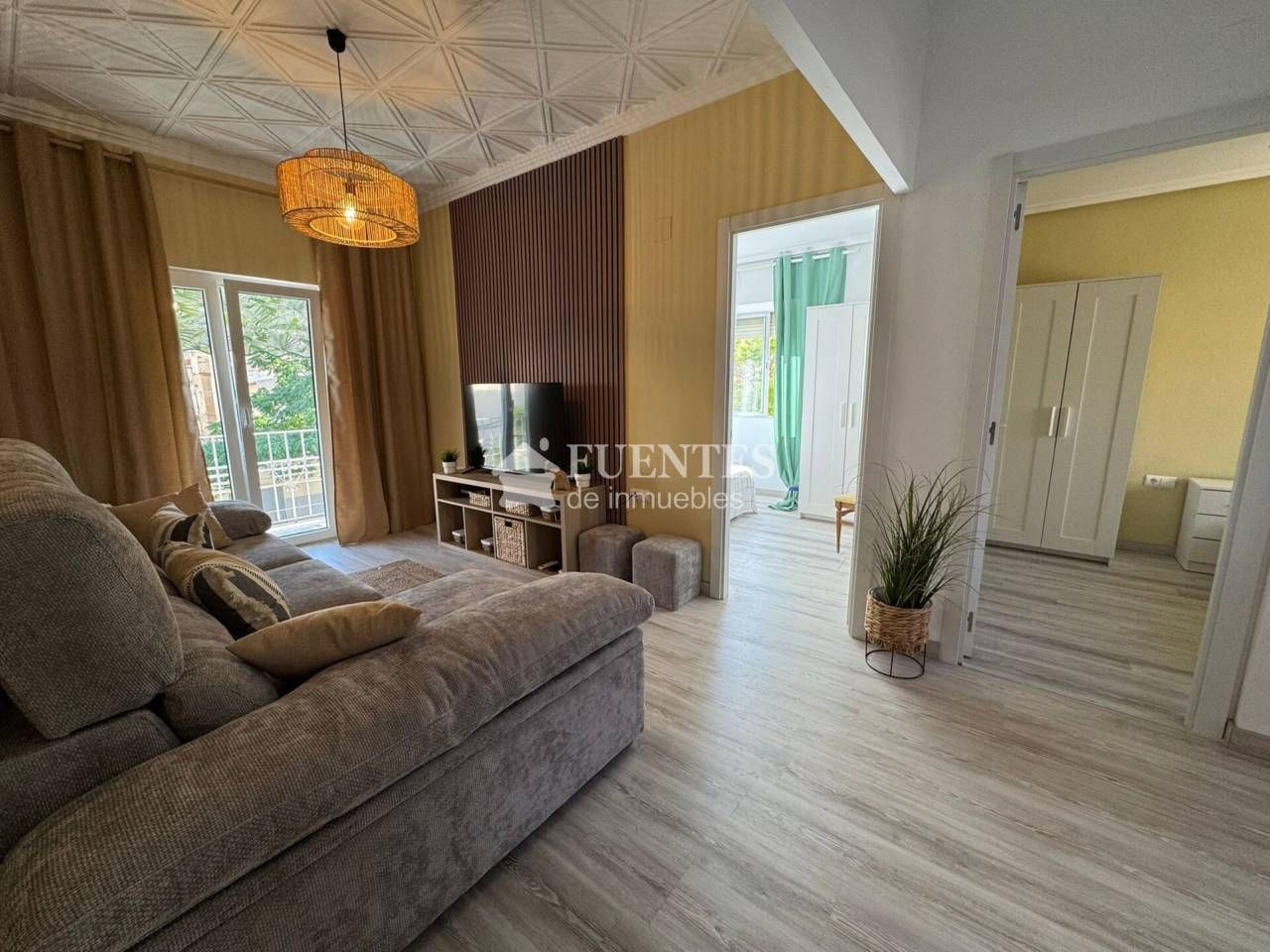 Living room of Flat for sale in Alicante / Alacant  with Air Conditioner and Balcony