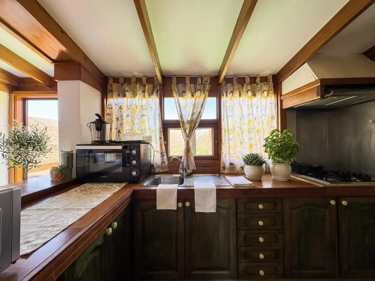 Cocina de Casa o chalet en venta en Betancuria con Calefacción, Jardín privado y Terraza