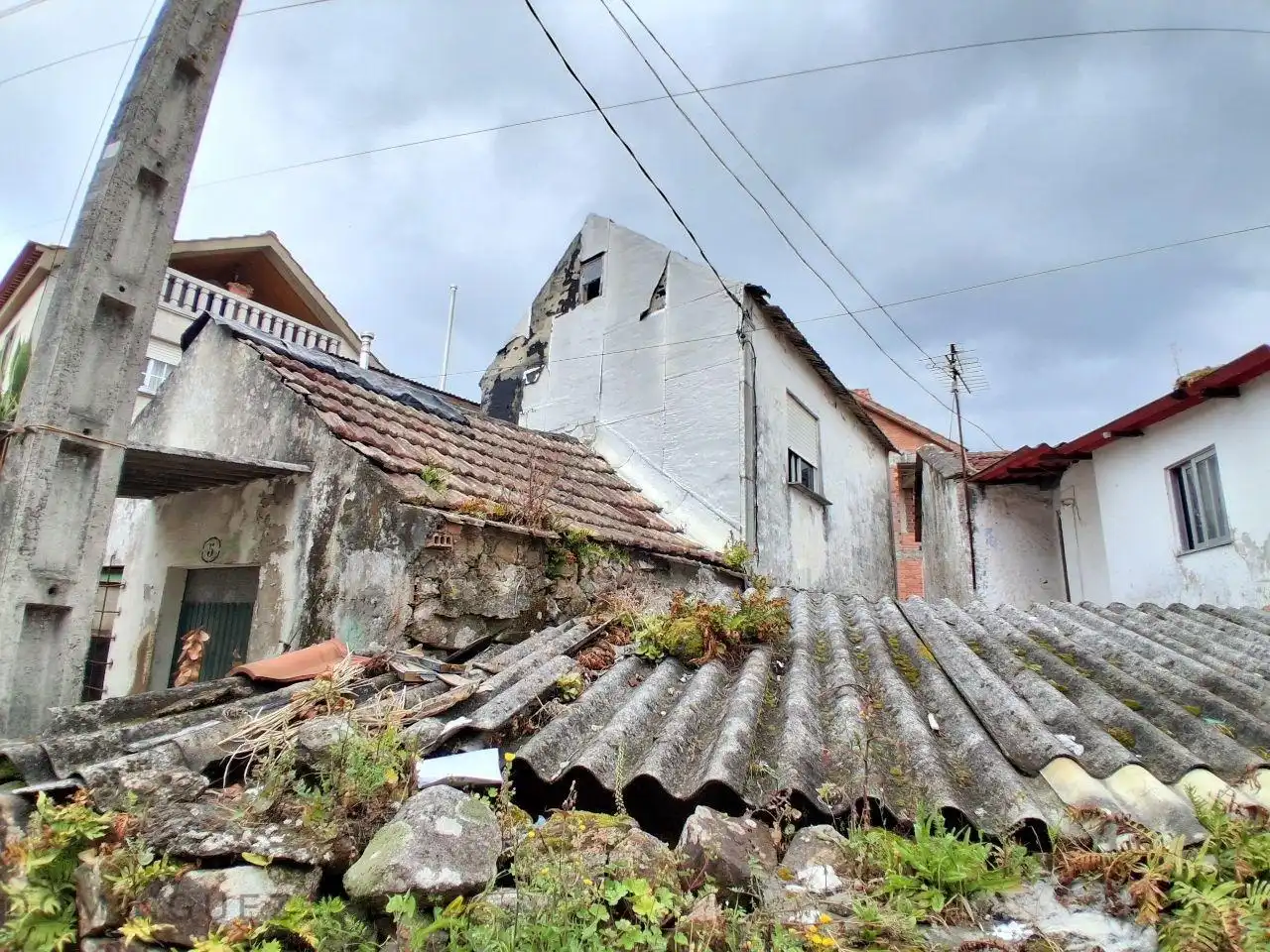Außenansicht von Haus oder Chalet zum Verkauf in Moaña mit Heizung und Abstellraum