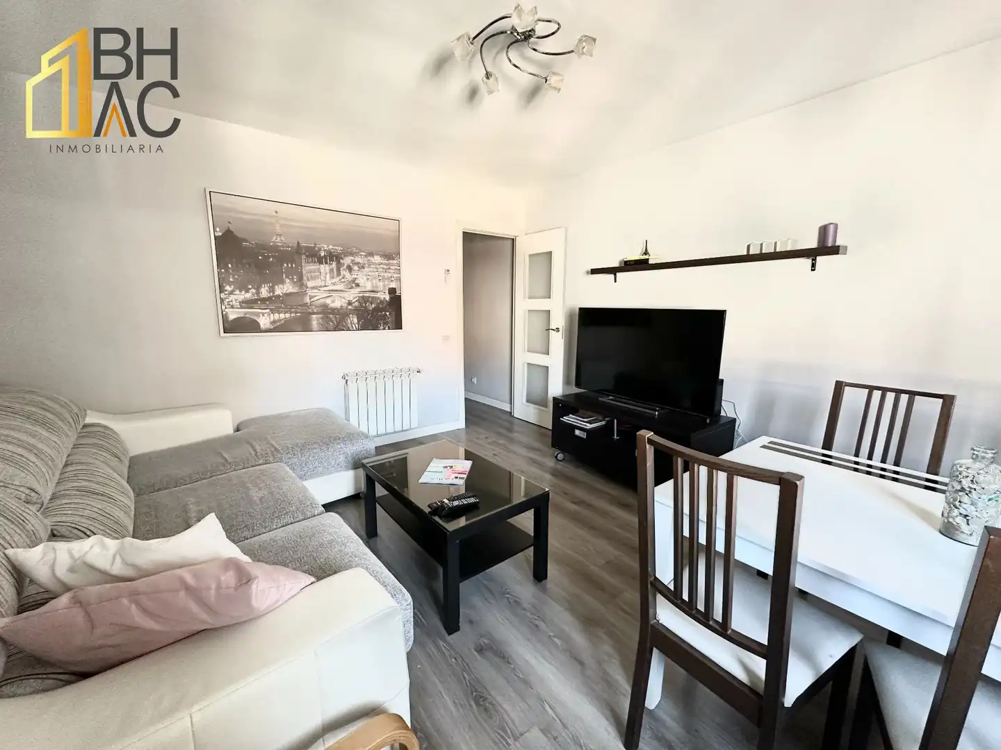 Wohnzimmer von Wohnung zum Verkauf in Getafe mit Klimaanlage, Heizung und Terrasse