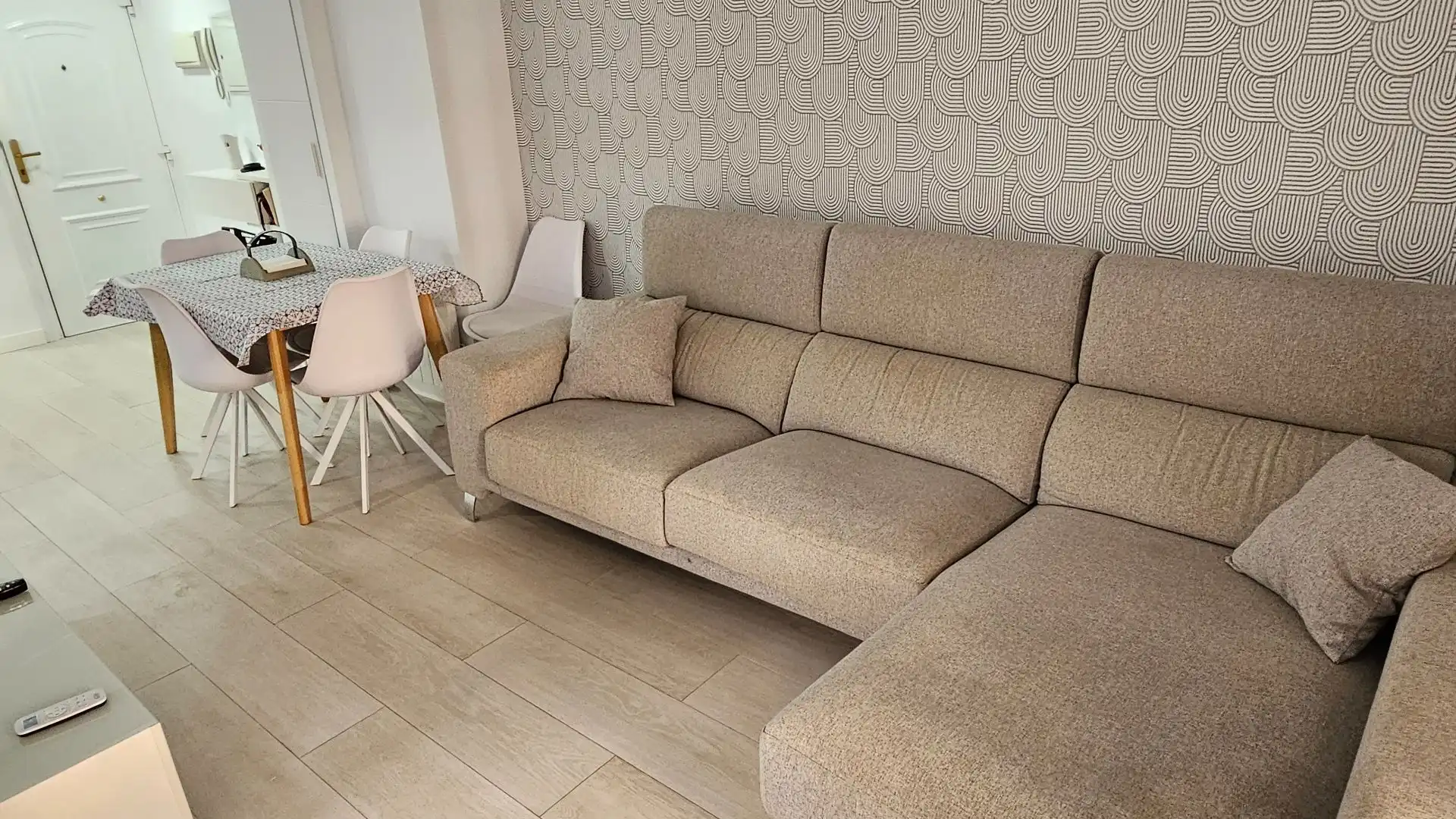 Sala d'estar de Apartament en venda en Oropesa del Mar / Orpesa amb Aire condicionat, Calefacció i Terrassa