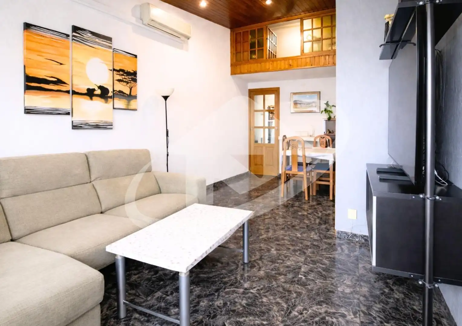 Living room of Flat for sale in Sabadell  with Balcony
