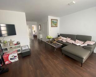 Living room of Flat to rent in Sant Cugat del Vallès  with Air Conditioner, Private garden and Parquet flooring