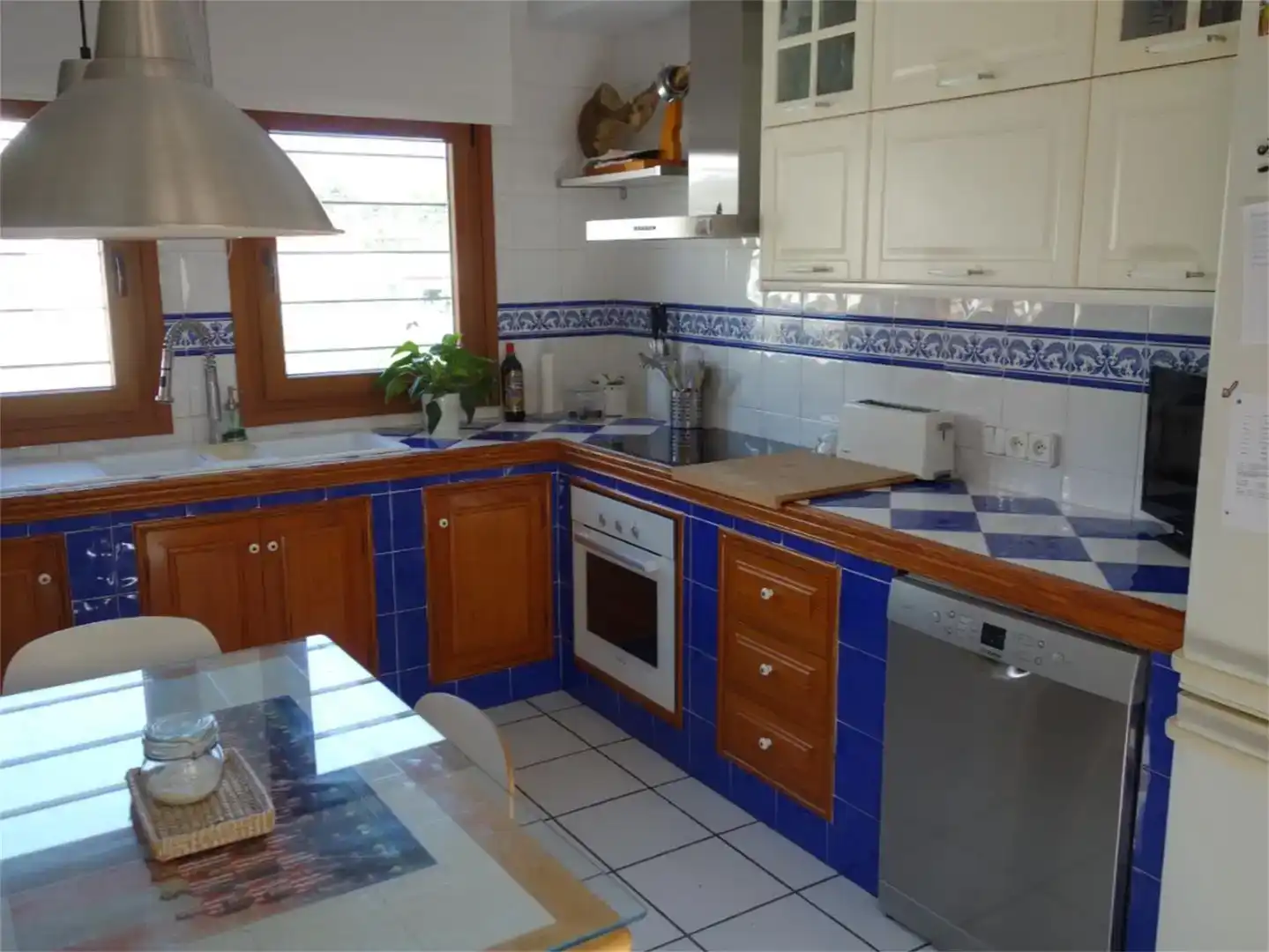 Cuina de Casa adosada en venda en Alcúdia amb Aire condicionat i Balcó