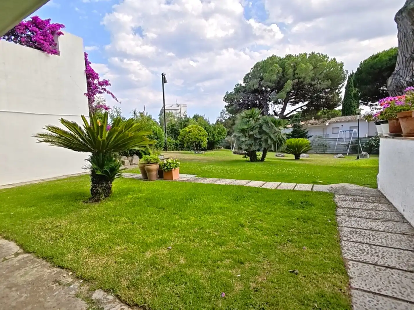 Garden of Apartments for sale in Castell d'Aro, Platja d'Aro i s'Agaró  with Private garden, Terrace and Furnished