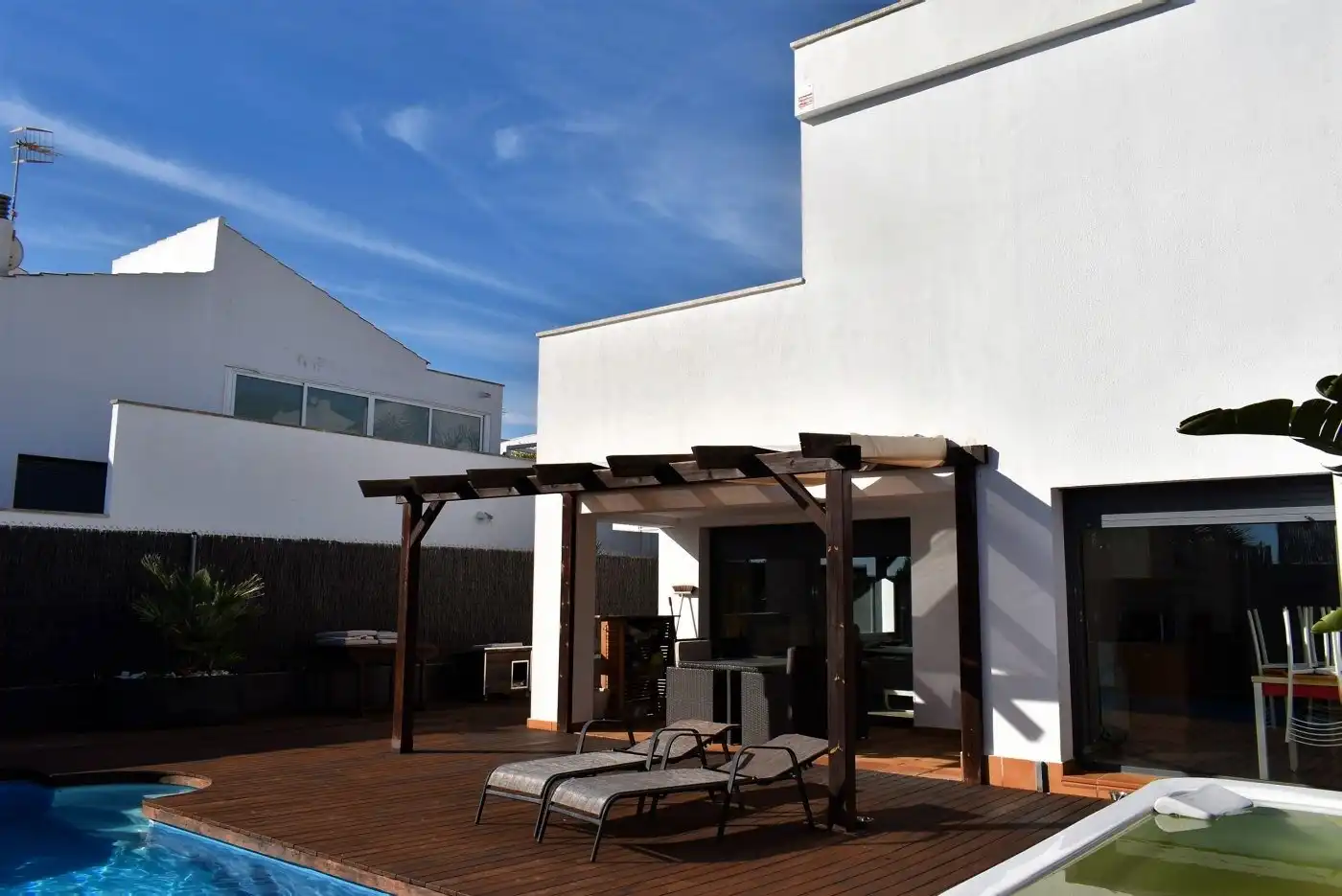 Terrassa de Casa adosada en venda en Calafell amb Calefacció, Jardí privat i Terrassa