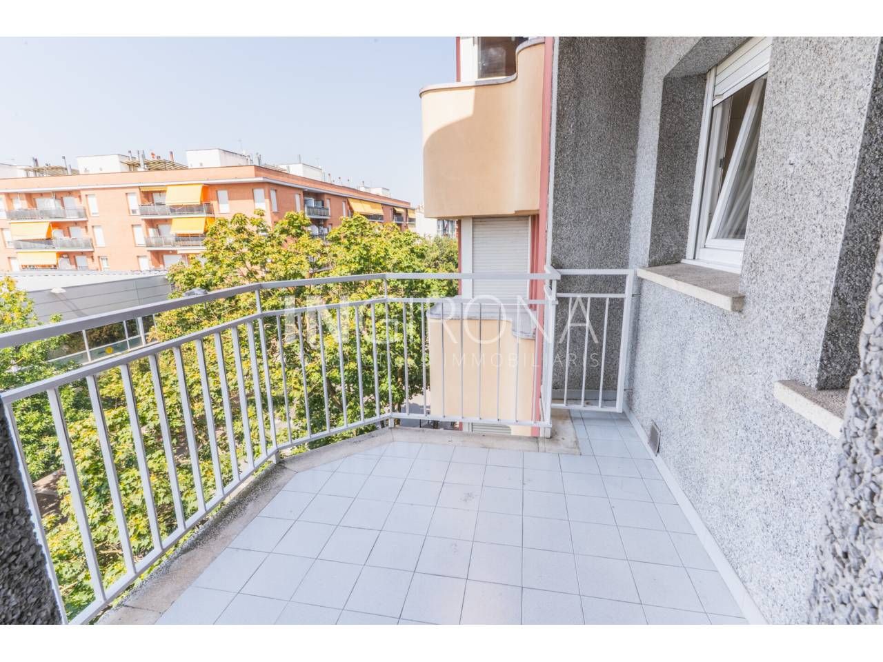 Balcony of Flat for sale in Girona Capital  with Heating, Parquet flooring and Terrace