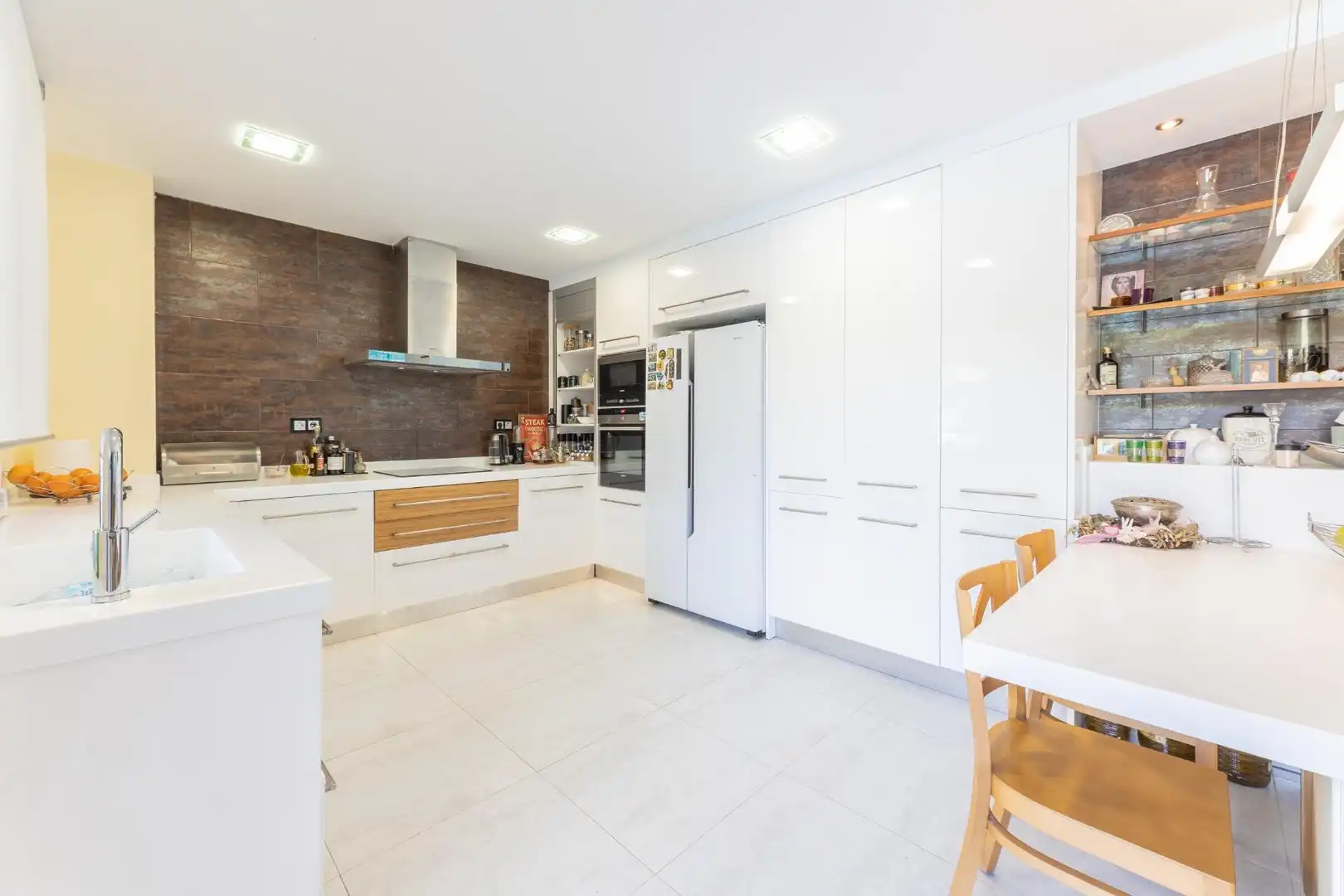 Cocina de Casa o chalet en venta en Altea con Aire acondicionado, Jardín privado y Terraza