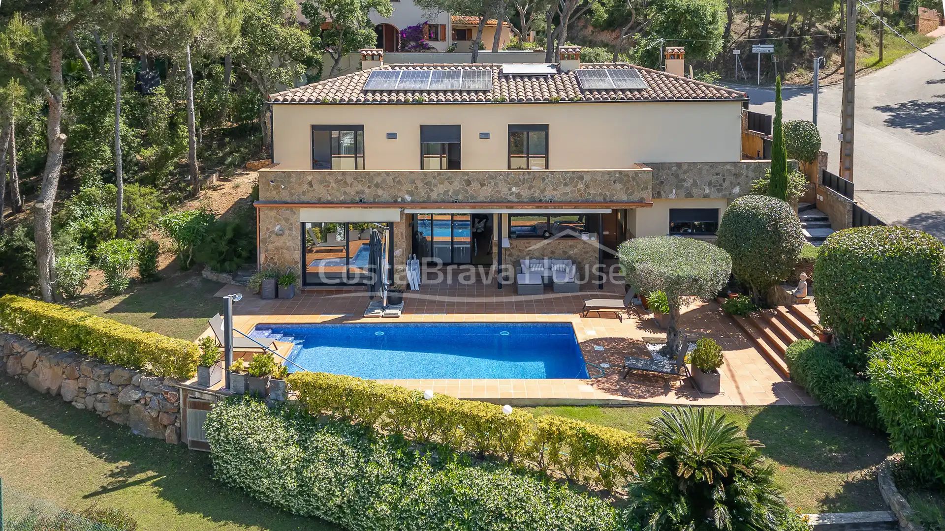 Vista exterior de Casa o chalet en venta en Palafrugell con Aire acondicionado, Calefacción y Jardín privado