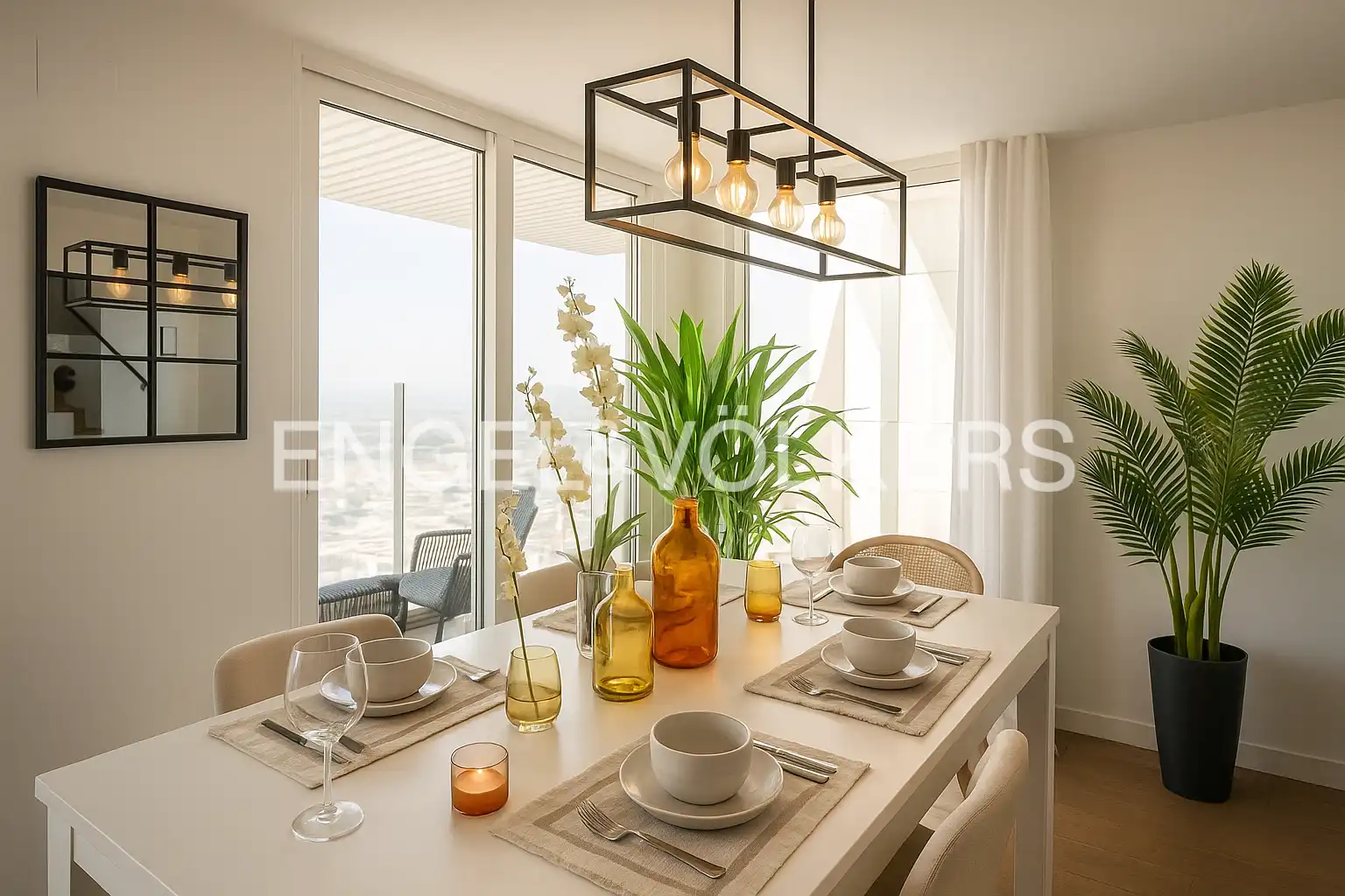 Dining room of Flat for sale in Valencia  with Air Conditioner, Heating and Terrace