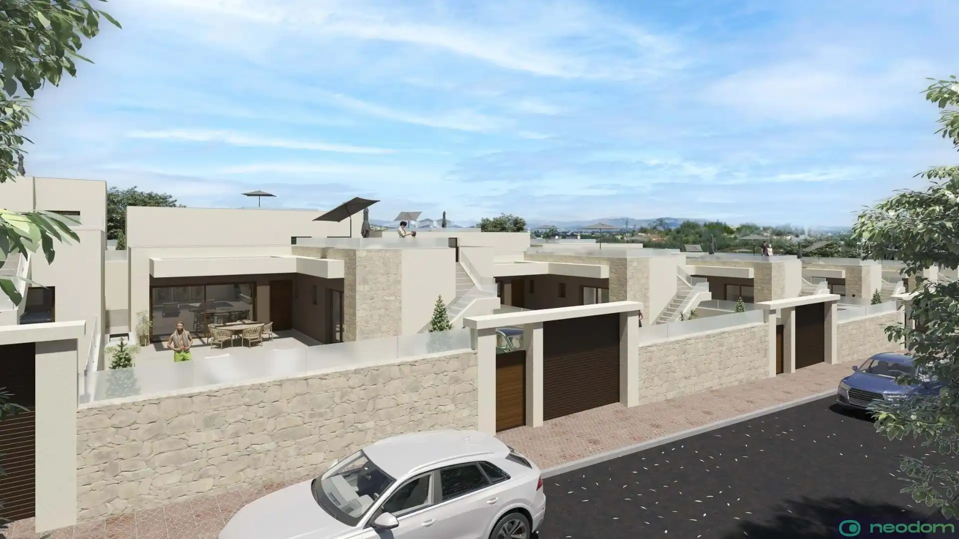 Vista exterior de Casa o xalet en venda en Rojales amb Terrassa