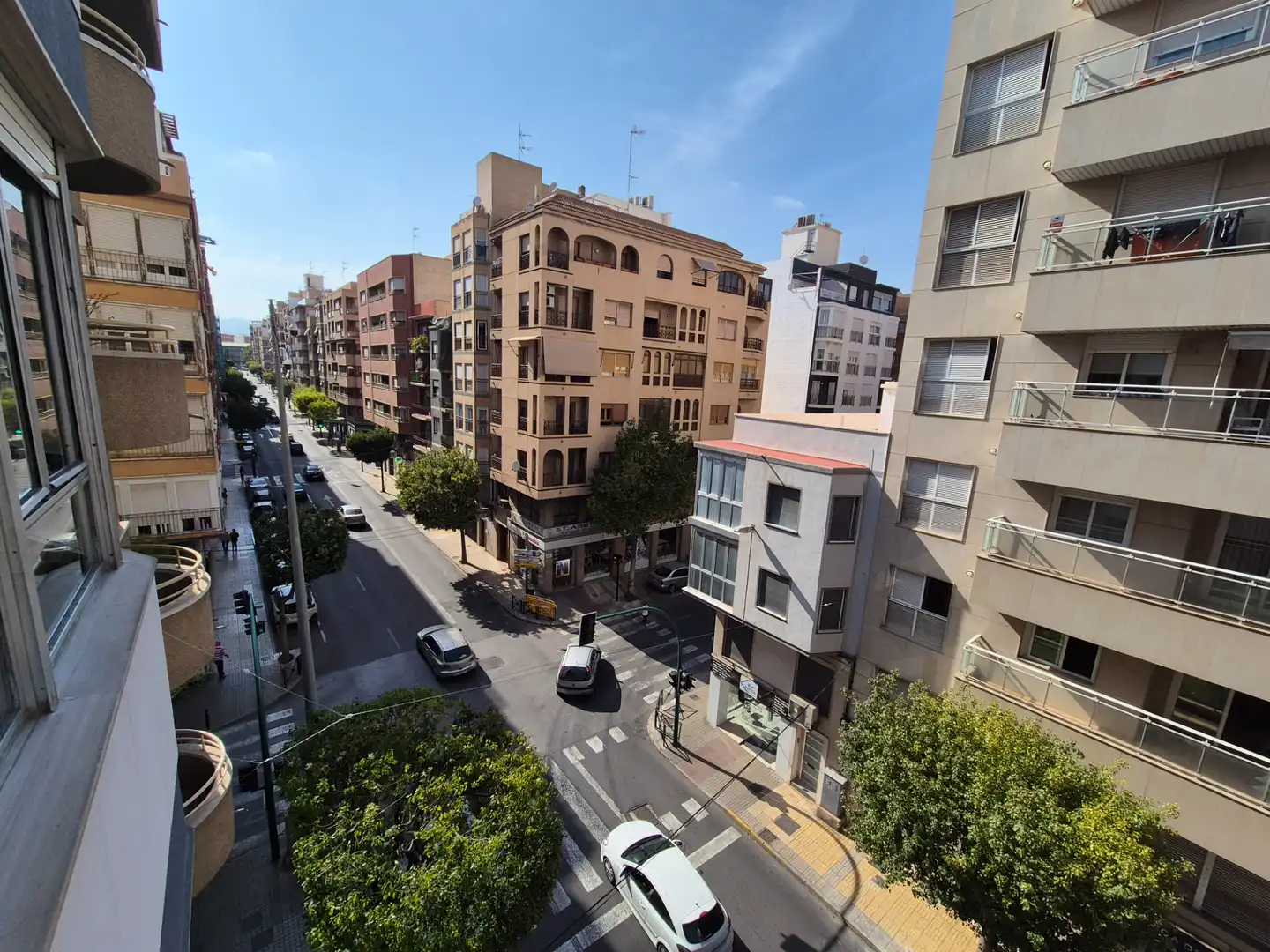 Exterior view of Flat for sale in Elche / Elx  with Air Conditioner, Furnished and Balcony