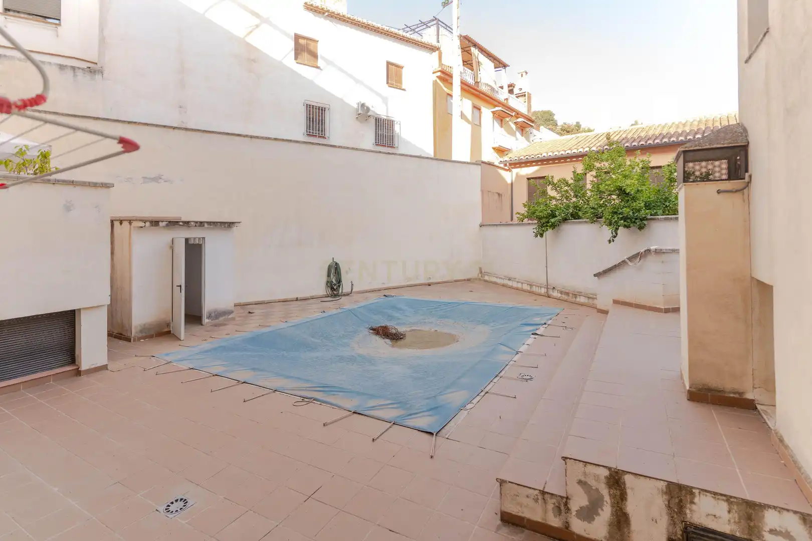Terrasse von Wohnungen zum Verkauf in Monachil mit Klimaanlage, Abstellraum und Gemeinschaftspool