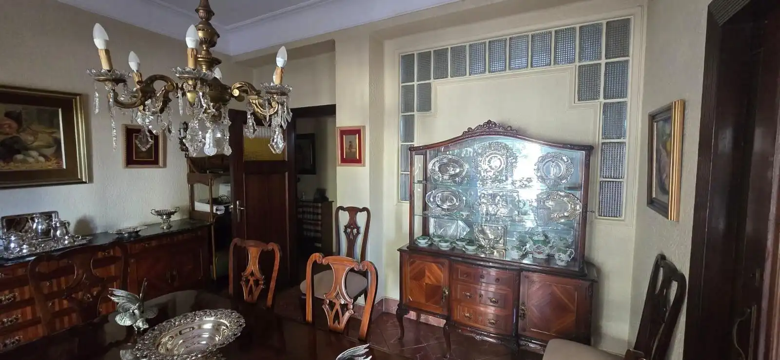 Dining room of Flat for sale in Sevilla  with Air Conditioner, Terrace and Storage room