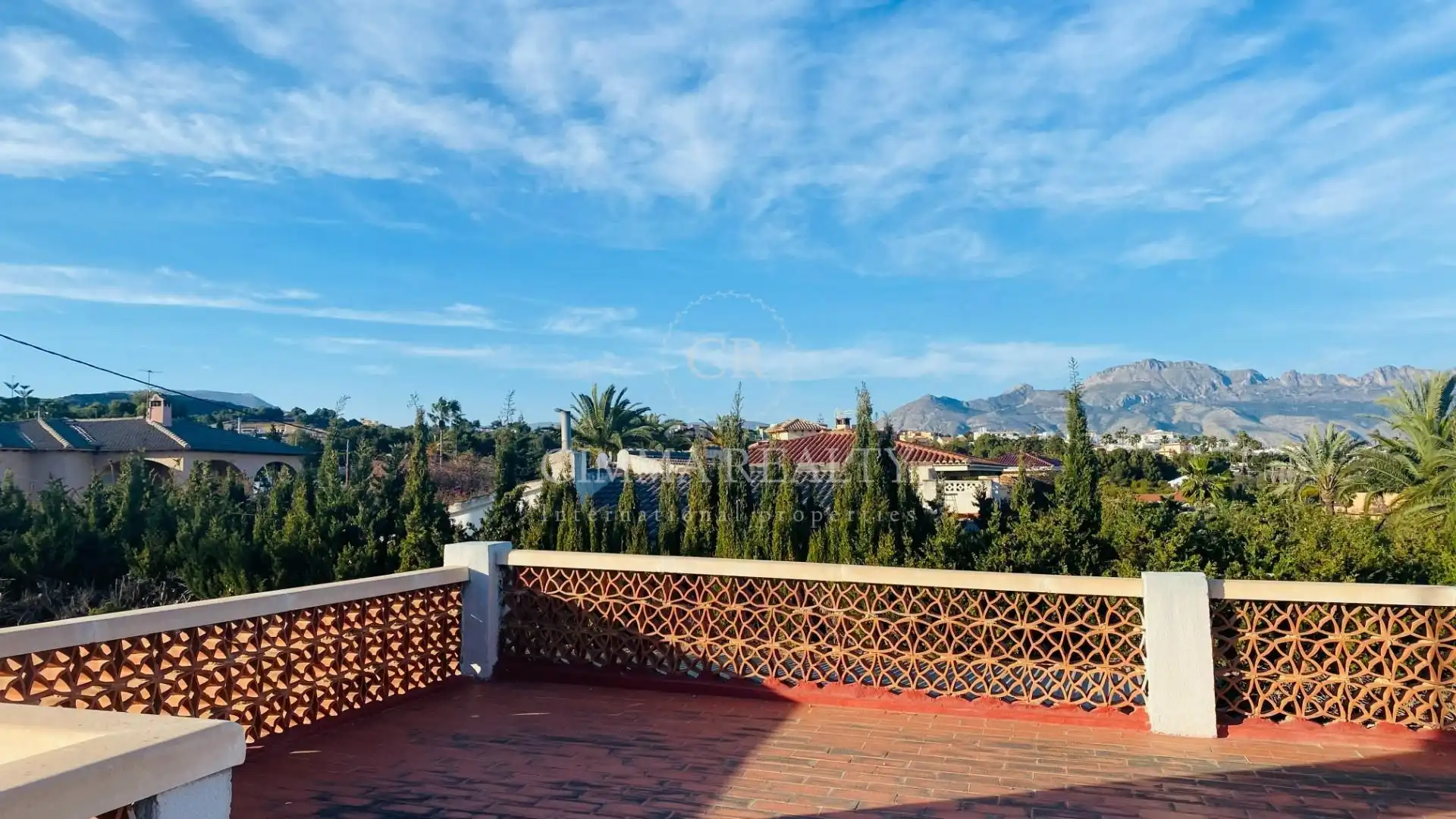 Terrace of Houses for sale in L'Alfàs del Pi  with Air Conditioner, Heating and Private garden