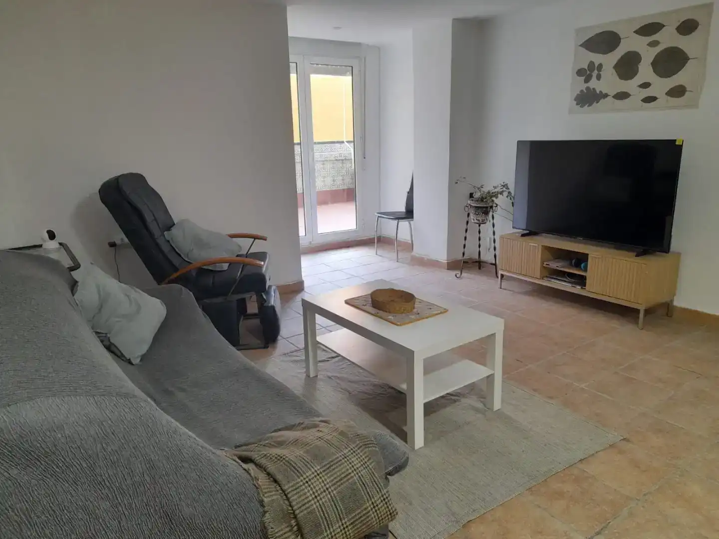 Living room of Flat for rent in  Valencia Capital  with Air Conditioner