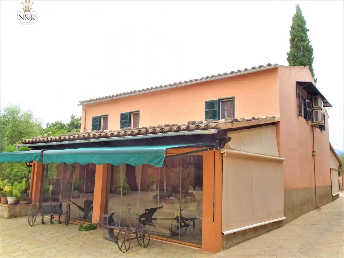Vista exterior de Finca rústica en venta en Inca con Aire acondicionado, Calefacción y Jardín privado
