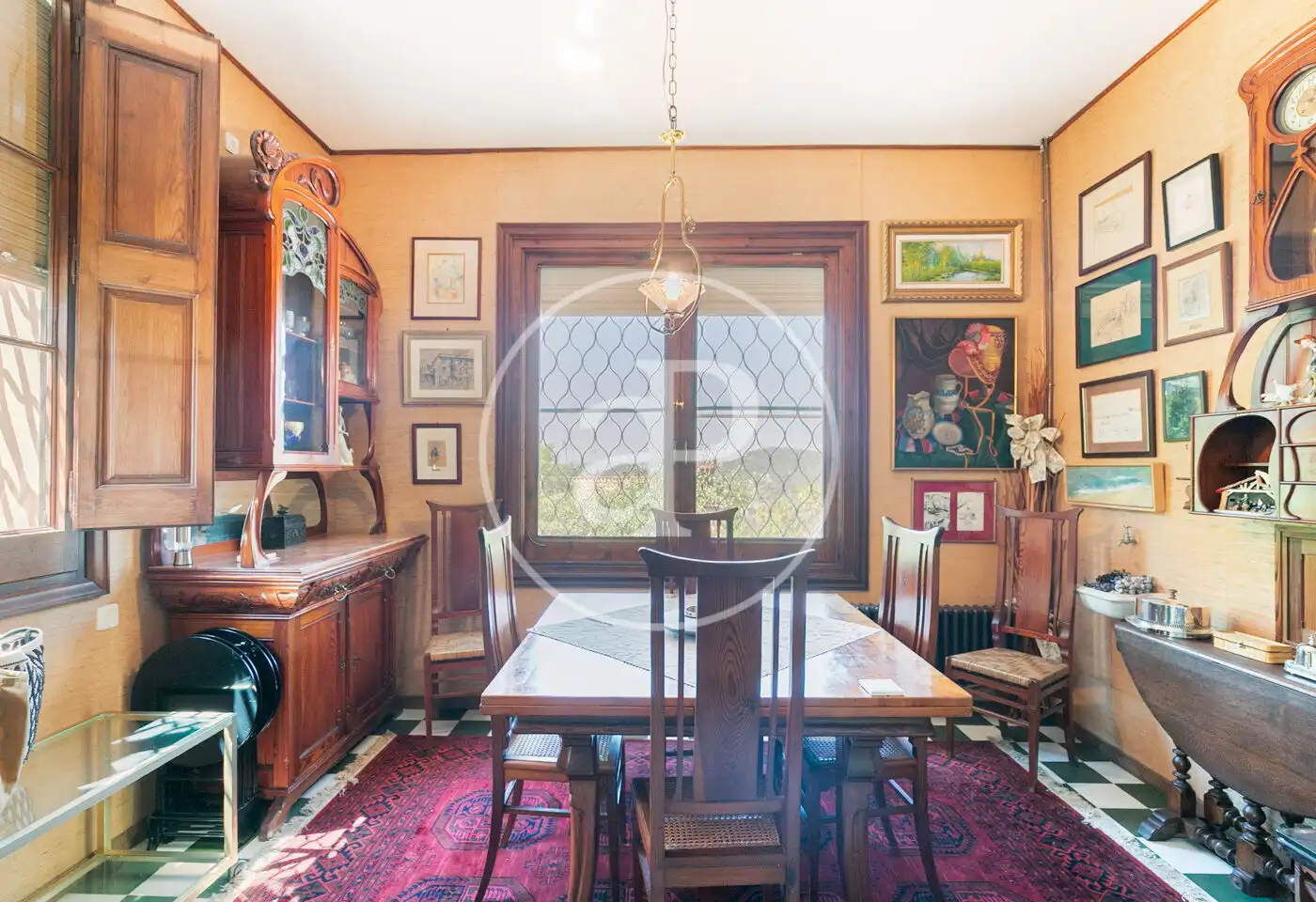 Comedor de Casa o chalet en venta en Barcelona con Calefacción, Jardín privado y Terraza