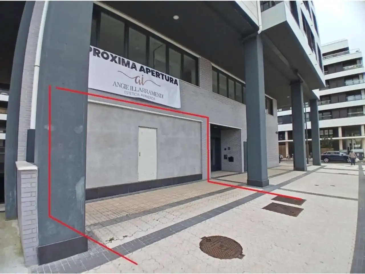 Außenansicht von Geschaftsraum zur Miete in Donostia - San Sebastián 