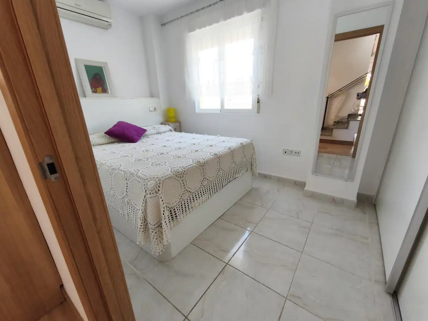 Bedroom of Detached homes for sale in La Nucia  with Air Conditioner, Parquet flooring and Terrace
