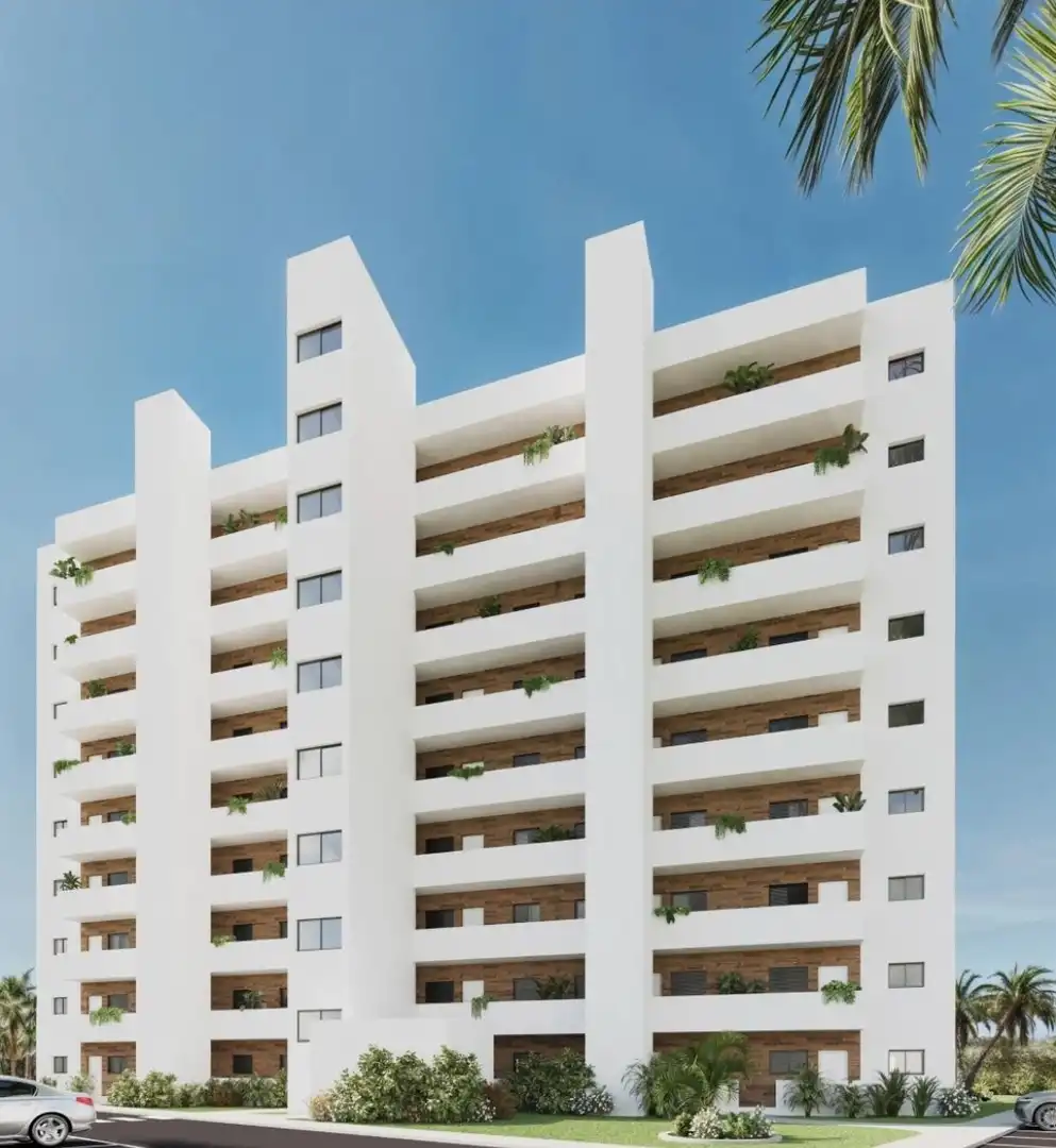 Außenansicht von Wohnung zum Verkauf in Villajoyosa / La Vila Joiosa mit Klimaanlage und Heizung