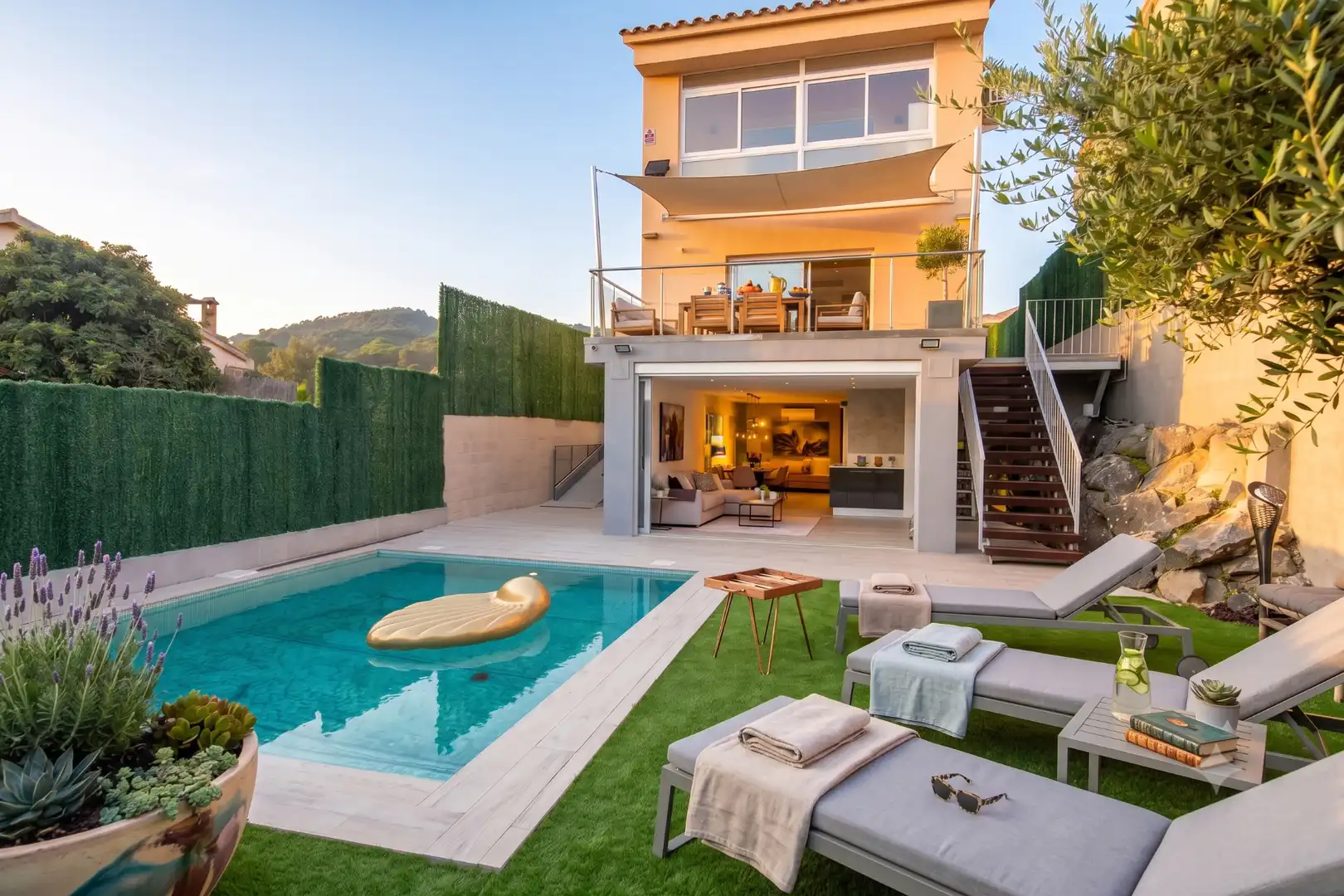 Terrace of Houses for sale in Dosrius  with Air Conditioner, Heating and Private garden