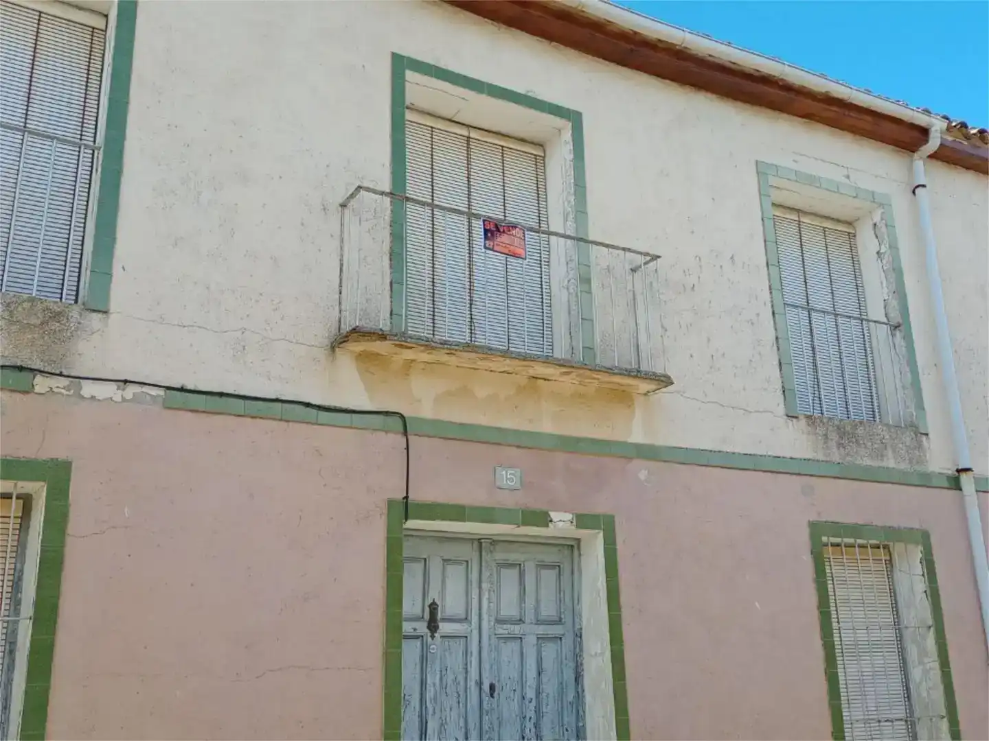 Vista exterior de Casa o xalet en venda en Tordehumos amb Balcó