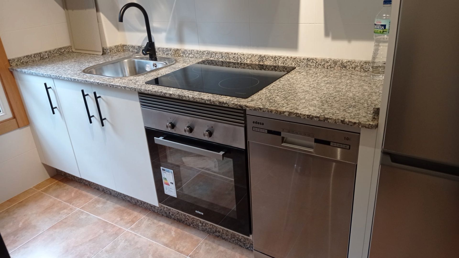 Kitchen of Flat for sale in Foz  with Heating, Storage room and Furnished